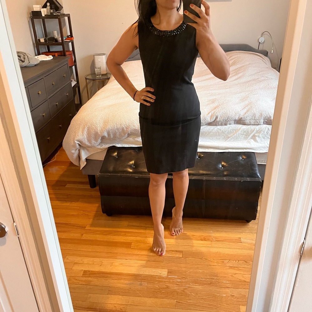 Sexy black cocktail/ work dress